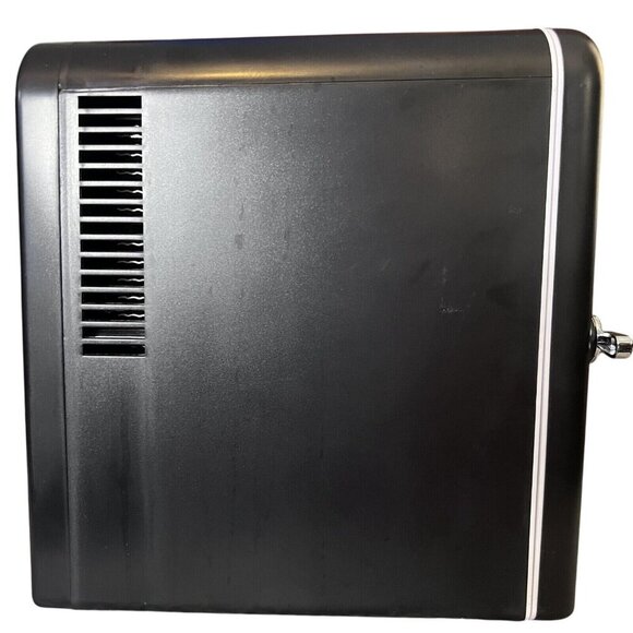 Frigidaire 6 Can Mini Fridge Retro Portable Black For Car Office Dorm Bedroom - Picture 4 of 12